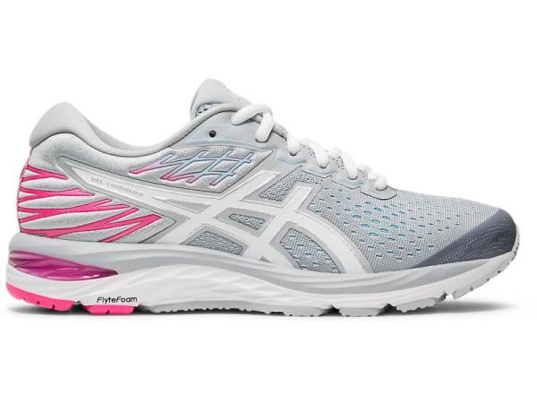 Asics Hardloopschoenen Dames, GEL-CUMULUS Grijs/Wit - Asics Belgie | B5647219-GT